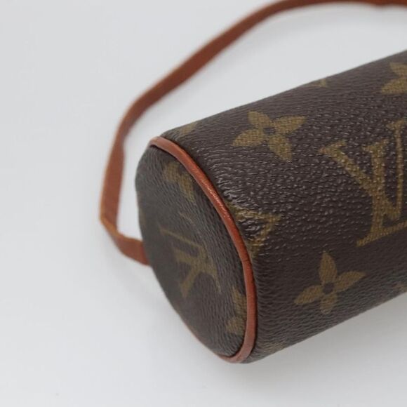 Louis Vuitton Mini Baby Papillon Brown Canvas Clutch Bag (Pre-Owned) - Picture 7 of 16